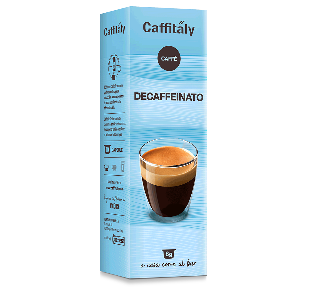 10 Capsule Caffitaly System Caffè - Decaffeinato Dek