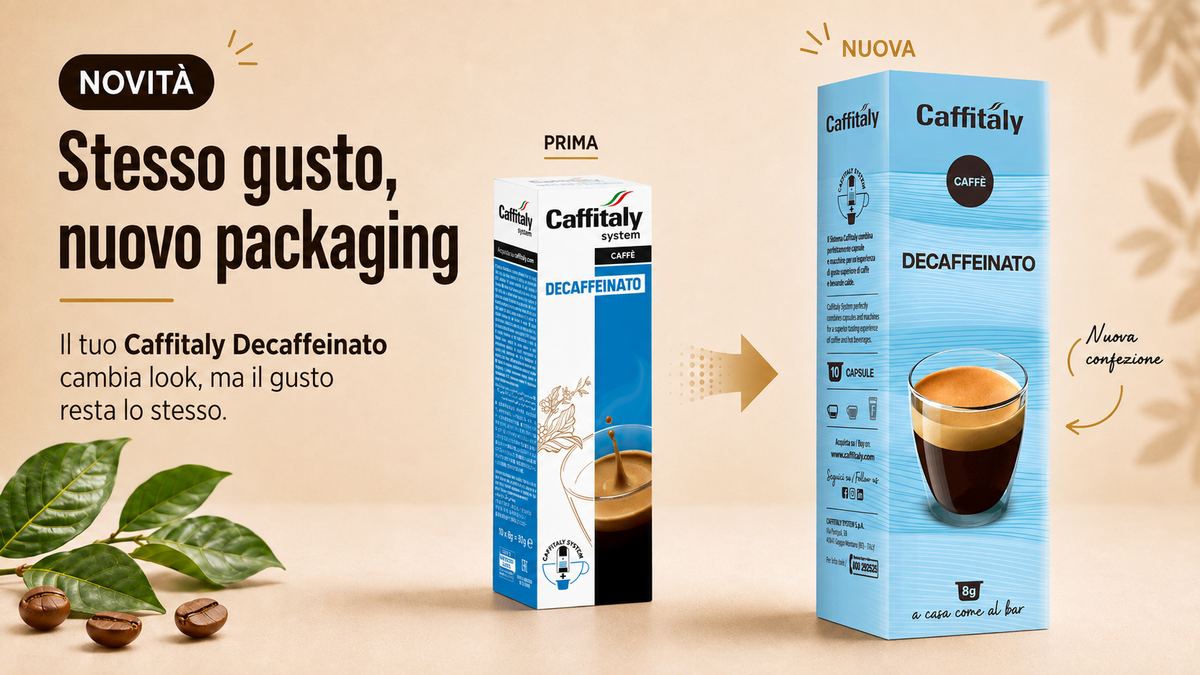 10 Capsule Caffitaly System Caffè - Decaffeinato Dek