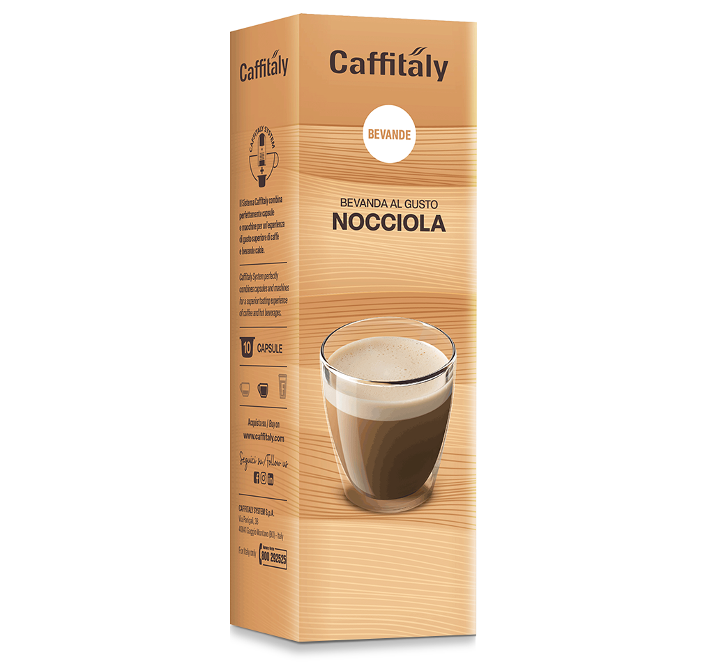 10 capsule Caffitaly System  - Bevanda al gusto Nocciola