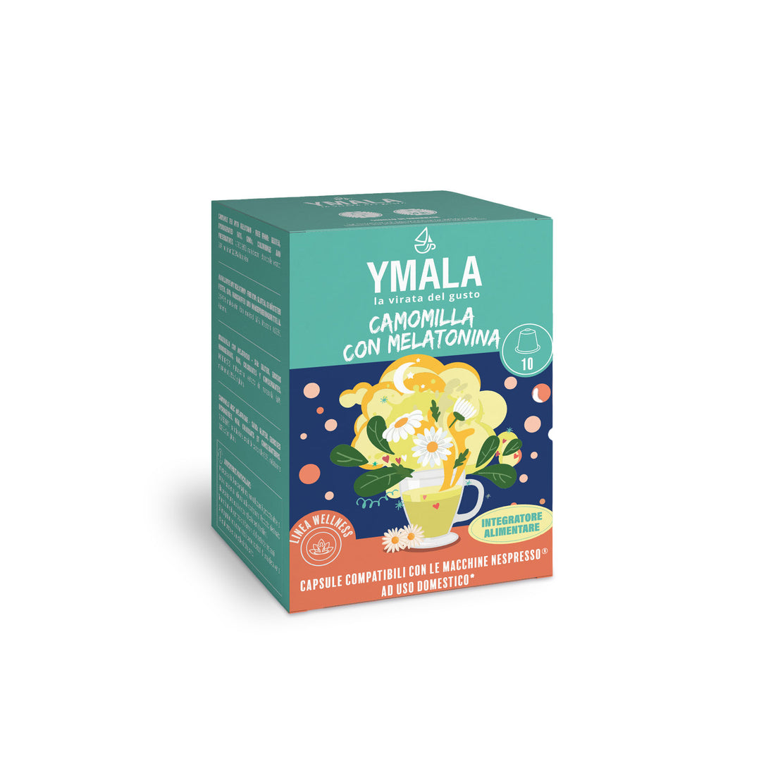 Ymala 10 Capsule Compatibili Nespresso - Camomilla con Melatonina