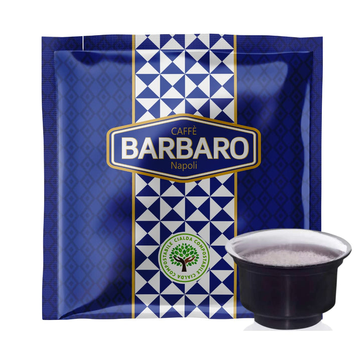 100 Capsule Caffè Barbaro cremoso Napoli - compatibili Dolce Gusto