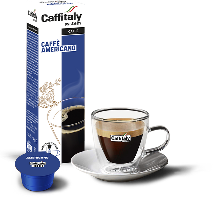 10 Capsule Caffitaly System - Caffè Americano dal sapore autentico