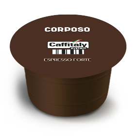 10 Capsule Caffitaly System Corposo espresso forte