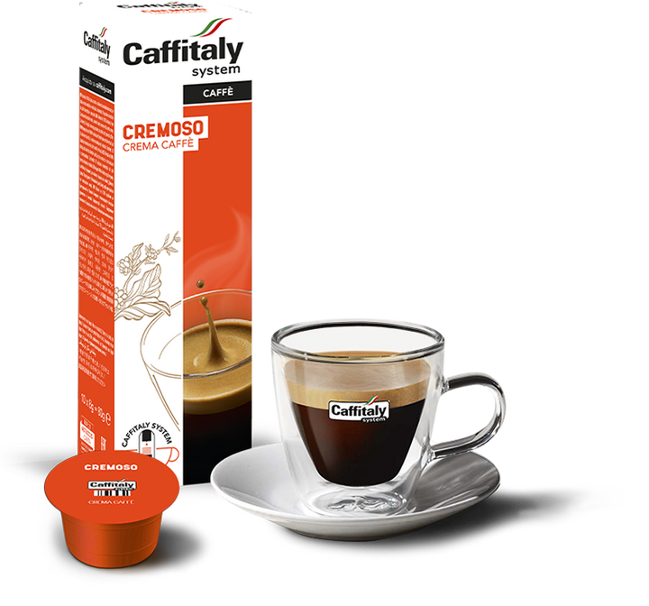 10 Capsule Caffitaly System Cremoso Caffè Crema