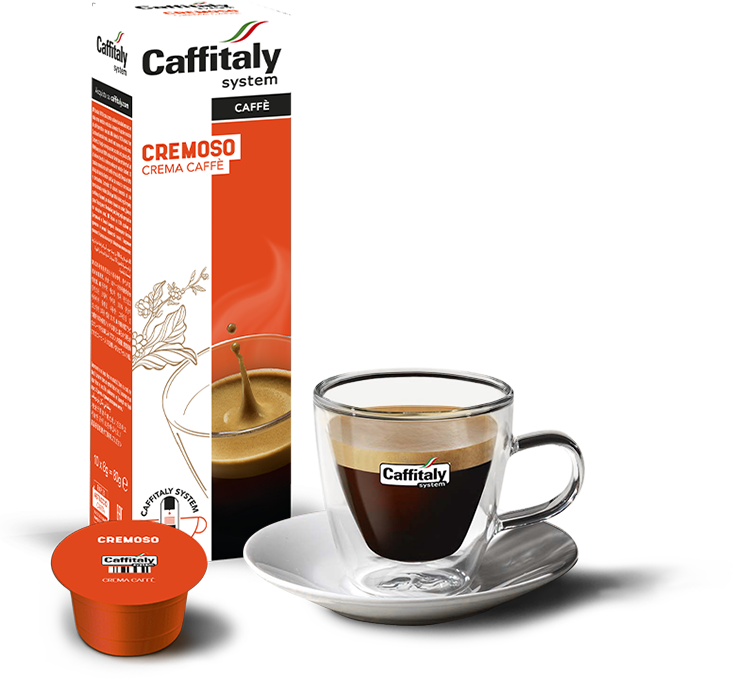 Caffitaly Cremoso Crema Caffè - 48 capsule Caffitaly System Maxi Confezione Risparmio