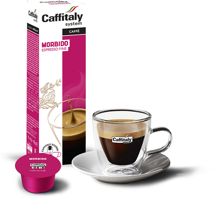 10 Capsule Caffitaly System Caffè Morbido Espresso Fine