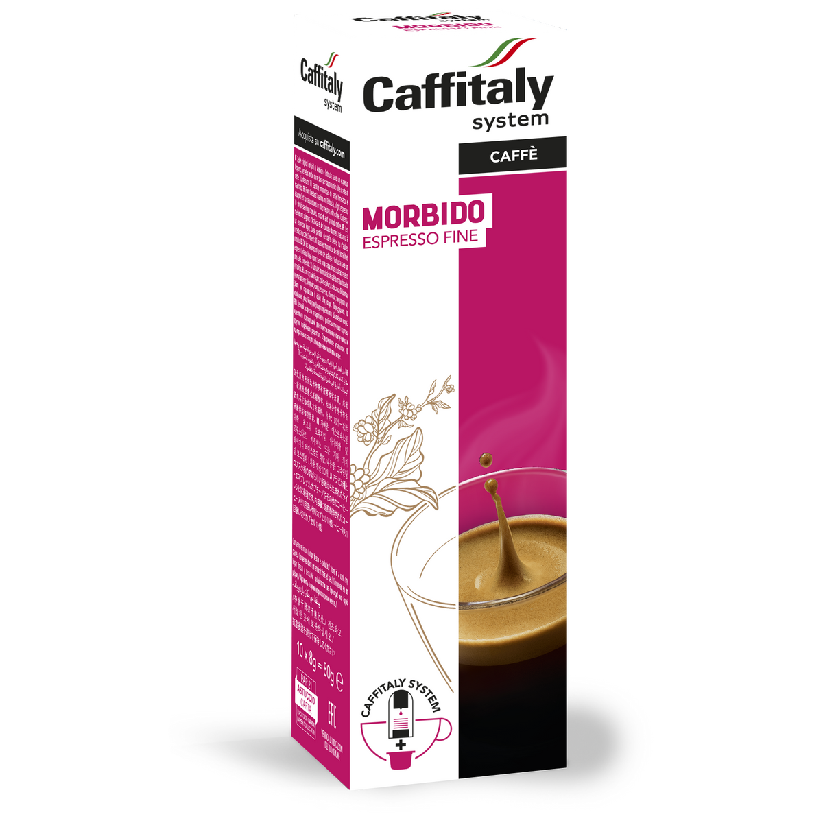 10 Capsule Caffitaly System Caffè Morbido Espresso Fine