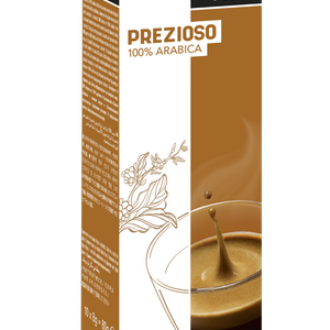 10 Capsule Prezioso 100% Arabica caffè in capsule Ècaffè