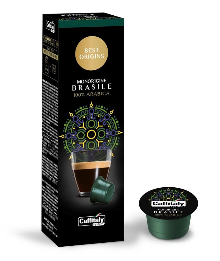 10 Caffè Monorigine Brasile 100% Arabica