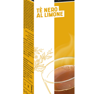 10 Capsule Caffitaly System Caffè Te Nero al Limone