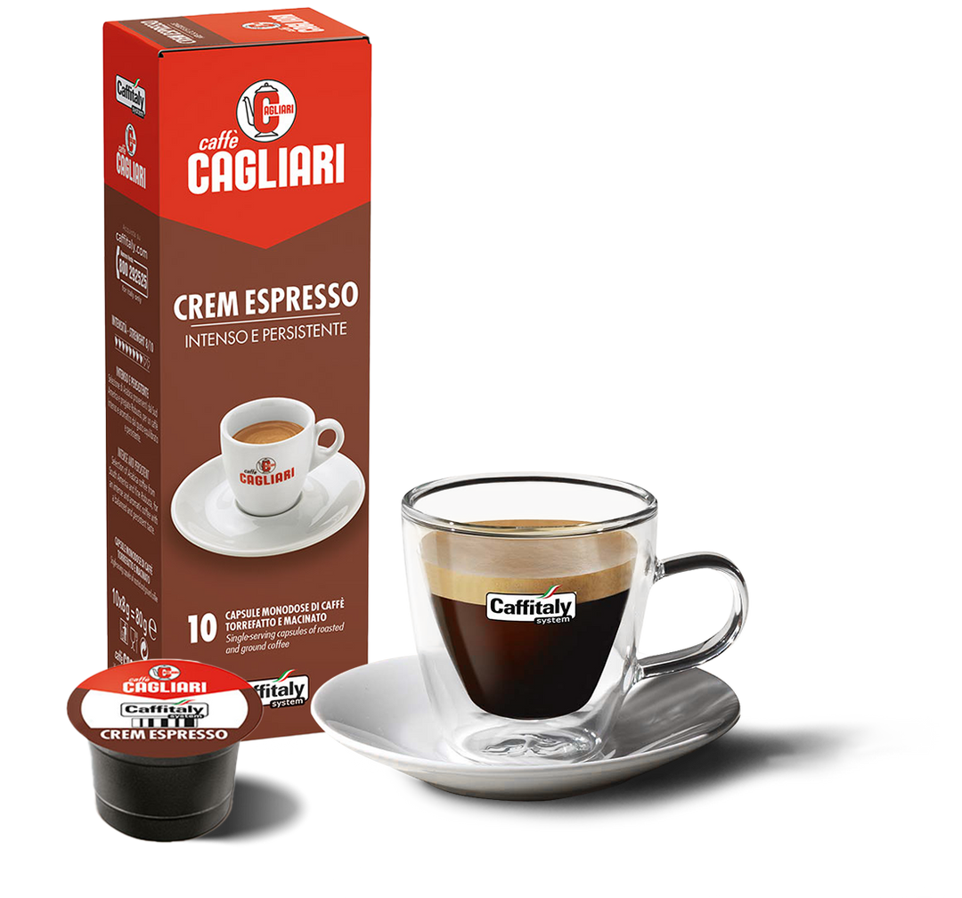 10 Capsule Cagliari Crem Espresso – Caffitaly System