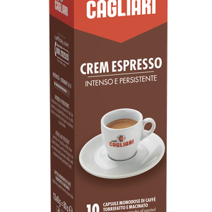 10 Capsule Cagliari Crem Espresso – Caffitaly System