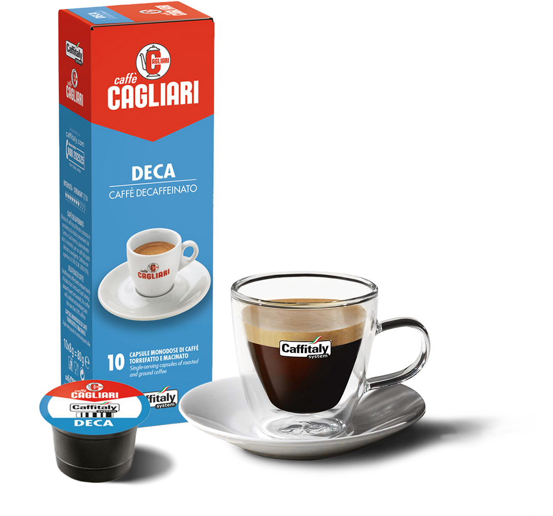 10 Capsule Caffè Cagliari Decaffeinato – Compatibili Caffitaly System