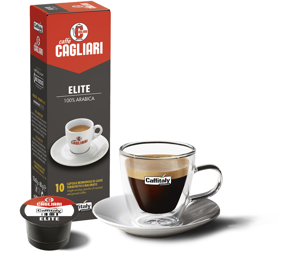10 Capsule Caffitaly System Caffè Cagliari - Elite Bio 100% Arabica