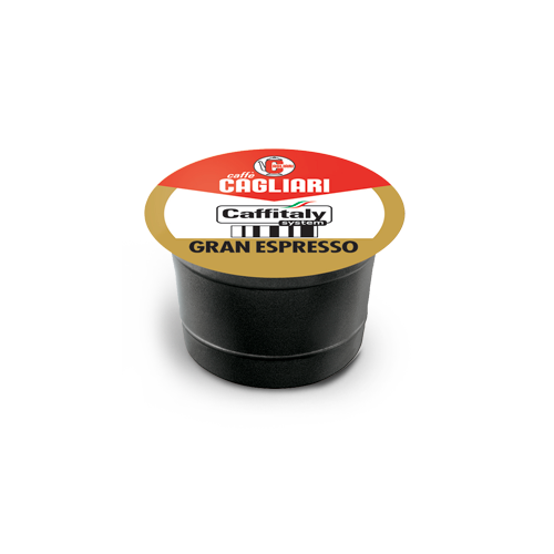 Cagliari Gran Espresso Dolce Avvolgente – 48 Capsule Caffitaly System Maxi Confezione Risparmio
