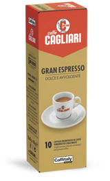 10 Capsule Caffitaly System Caffè Cagliari - Gran Espresso Dolce e Avvolgente