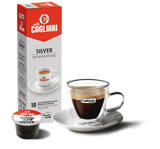 10 Capsule Cagliari Silver Selezione Speciale – Caffè per Caffitaly System