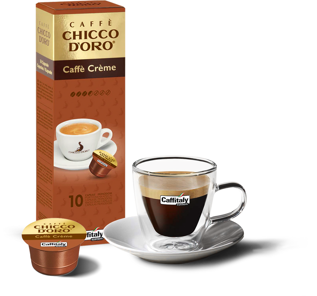 Caffitaly 10 Capsule Caffè Chicco d'Oro - Caffè Crème