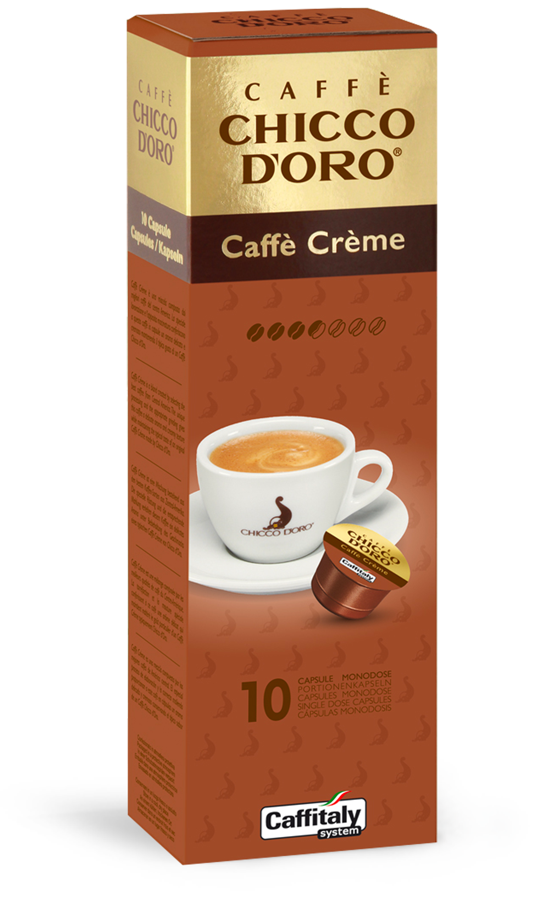 10 Capsule Caffitaly System Caffè Chicco d'Oro - Caffè Crème
