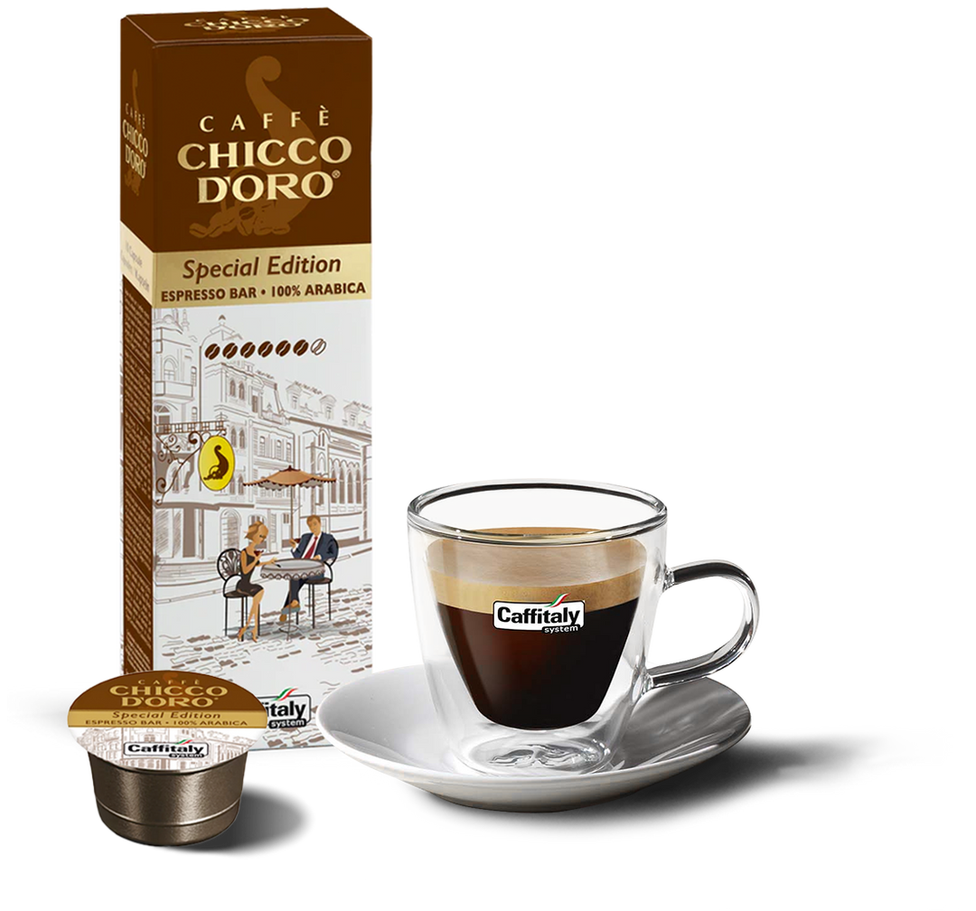 10 Capsule Espresso Bar 100% Arabica Caffè Chicco d'Oro