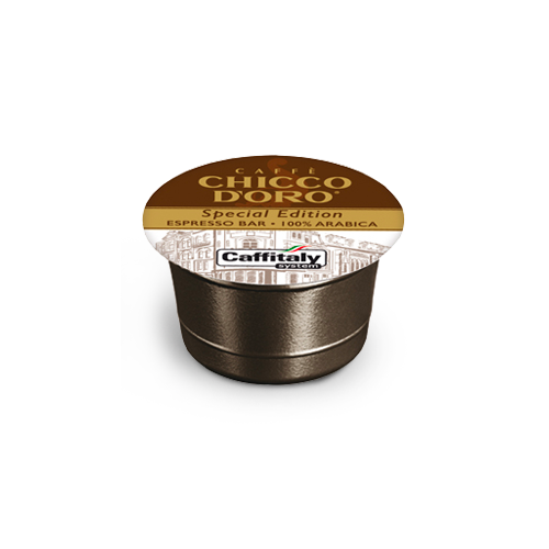 10 Capsule Caffitaly System Caffè Chicco d'Oro - Espresso Bar 100% Arabica