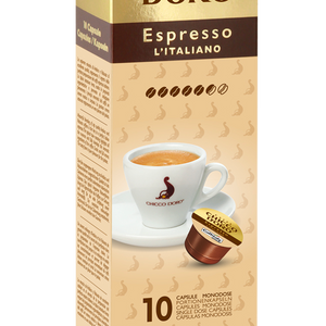 Caffitaly 10 Capsule Caffè Chicco d'Oro - Caffè Crème