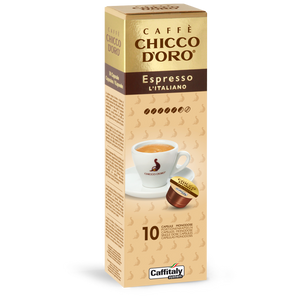 Caffitaly 10 Capsule Caffè Chicco d'Oro - Caffè Crème
