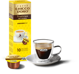 10 Capsule Compatibili Caffitaly - Caffè Chicco d’Oro Tradition 100% Arabica