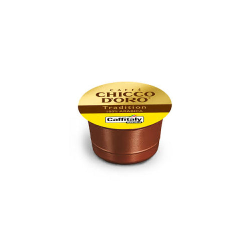 10 Capsule Compatibili Caffitaly - Caffè Chicco d’Oro Tradition 100% Arabica
