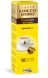 10 Capsule Compatibili Caffitaly - Caffè Chicco d’Oro Tradition 100% Arabica