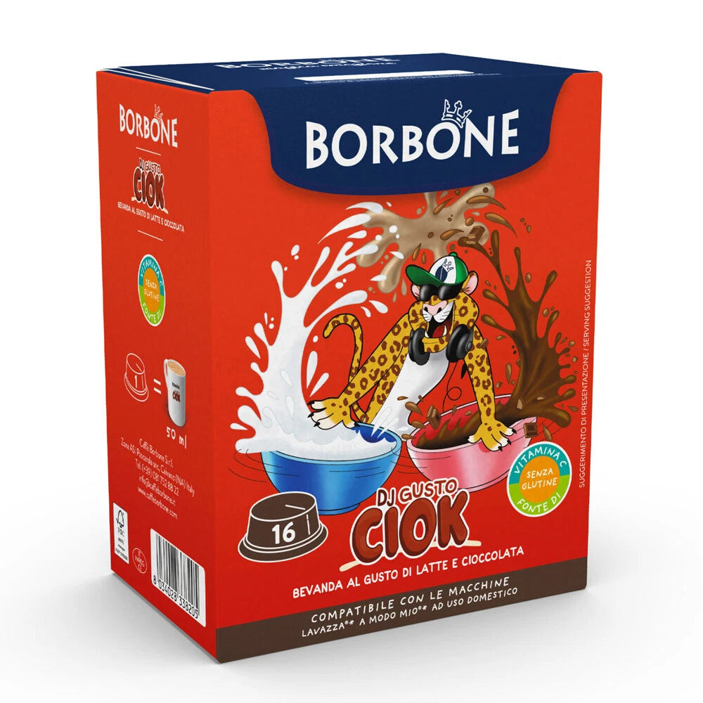 Borbone DJGusto Ciok - 16 Capsule per Lavazza A Modo Mio