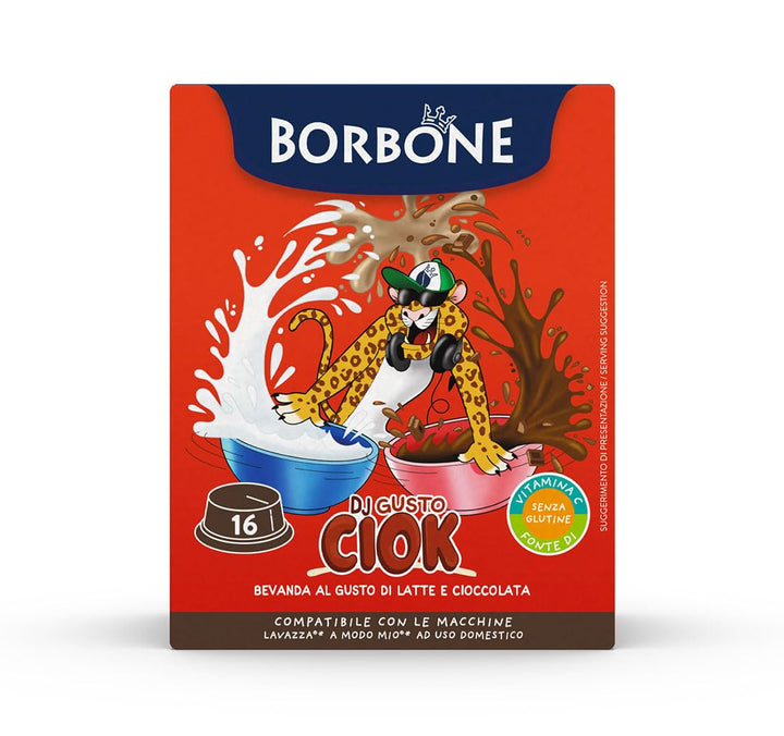 Borbone DJGusto Ciok - 16 Capsule per Lavazza A Modo Mio