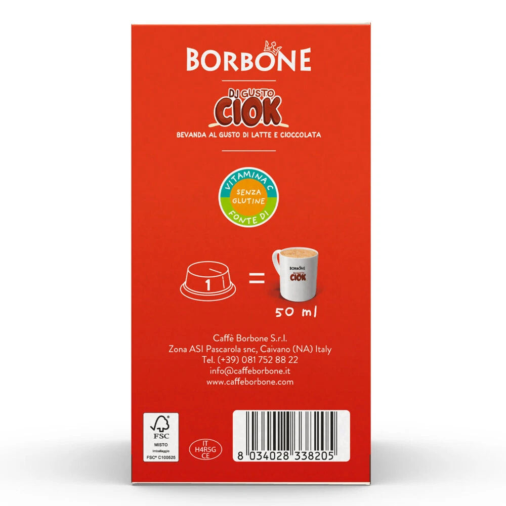 Borbone DJGusto Ciok - 16 Capsule per Lavazza A Modo Mio