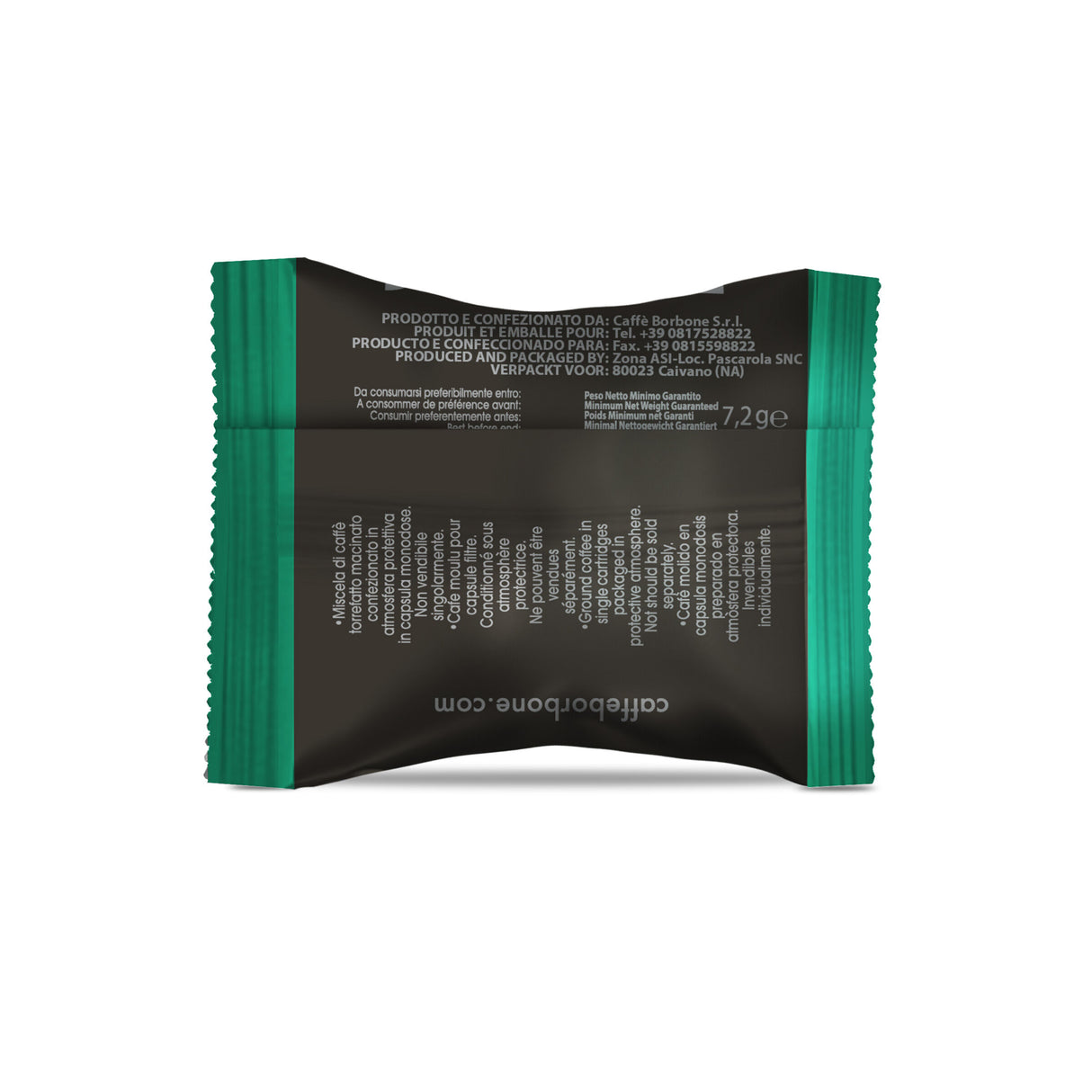 100 Capsule Borbone Dek Compatibili Espresso Point, Gusto Decaffeinato Intenso