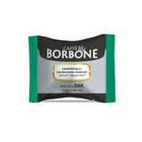 100 Capsule Borbone Dek Compatibili Espresso Point, Gusto Decaffeinato Intenso