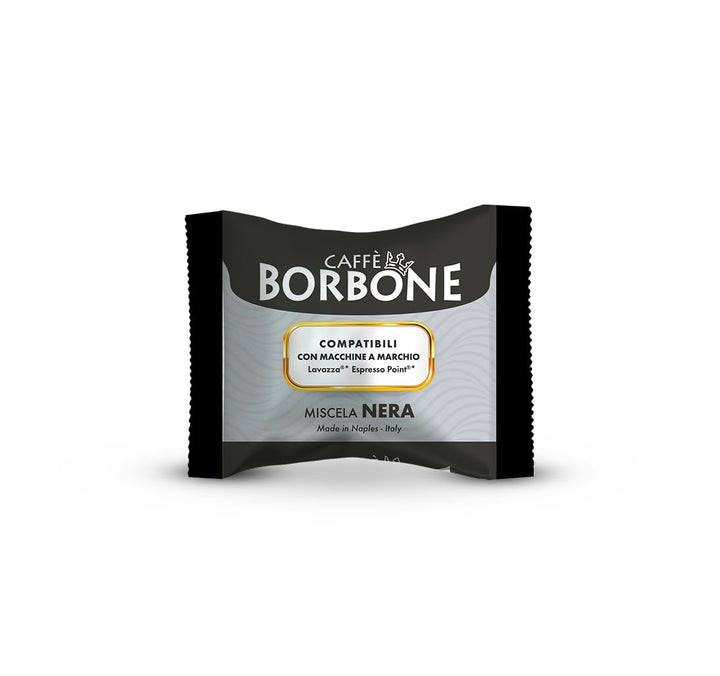100 Capsule Borbone Nera compatibili con Espresso Point