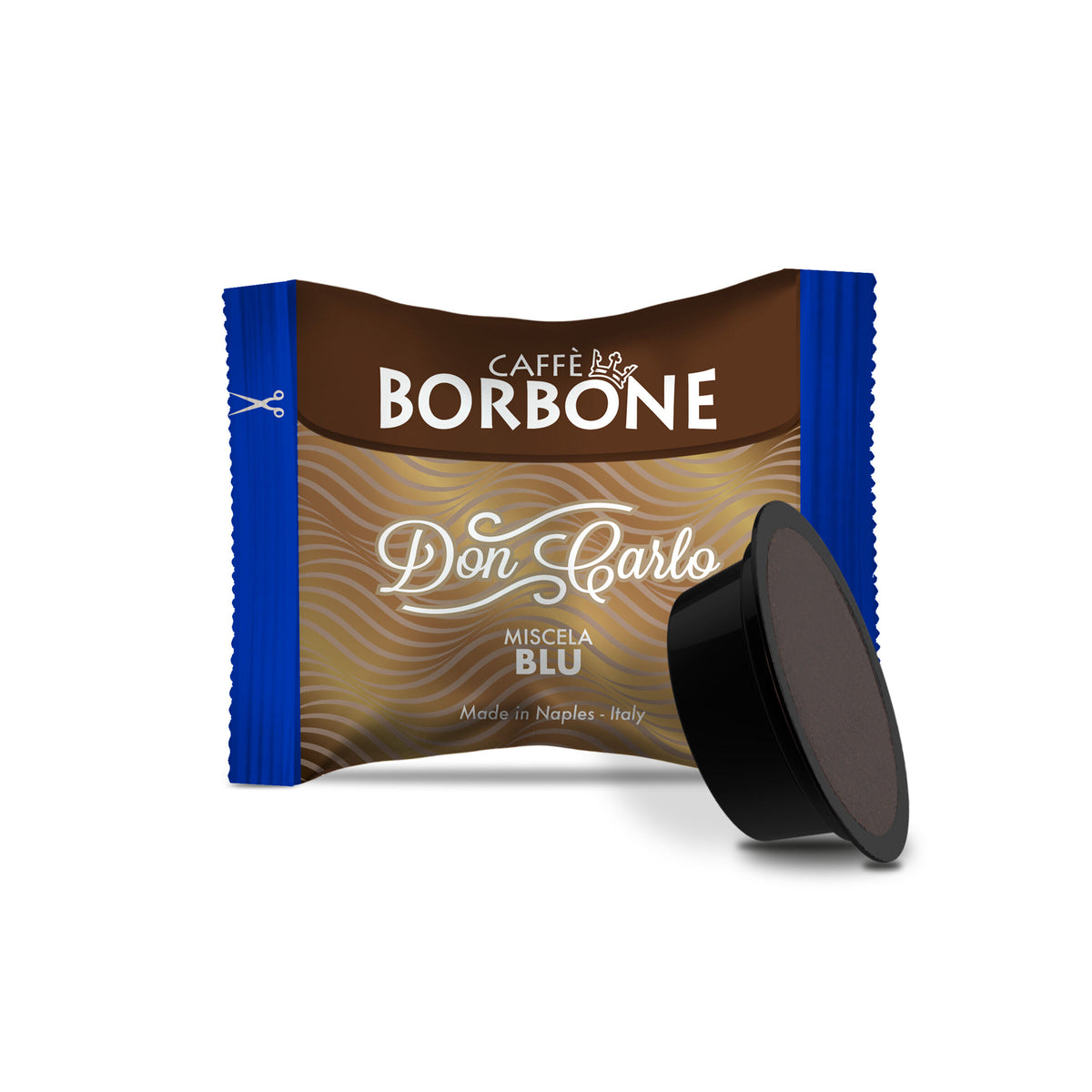 50 Capsule Borbone Don Carlo Blu - Compatibili Lavazza A Modo Mio
