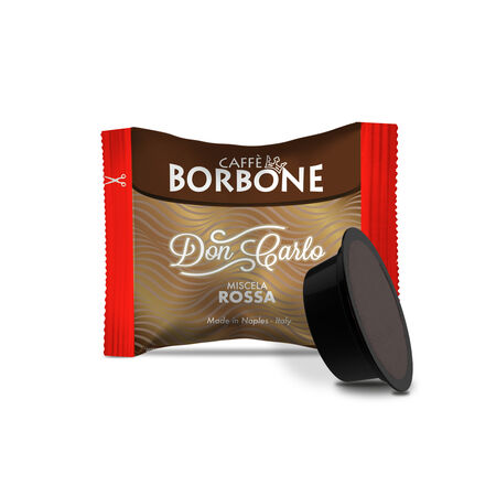 50 Capsule Borbone Don Carlo Rossa compatibili con A Modo Mio