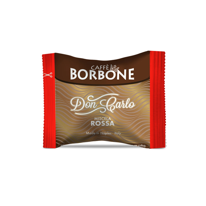 50 Capsule Borbone Don Carlo Rossa compatibili con A Modo Mio