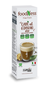 10 Capsule Caffitaly System Foodness - Ginseng Zero ex Amaro Senza Zuccheri Aggiunti