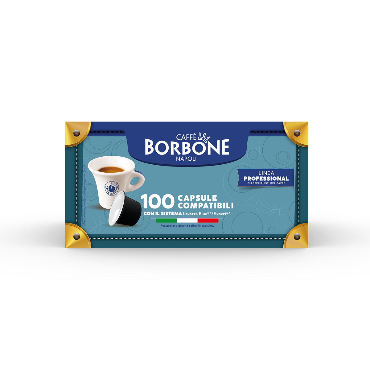 Caffè Borbone Miscela Oro – 100 Capsule Compatibili Lavazza Blue e In Black