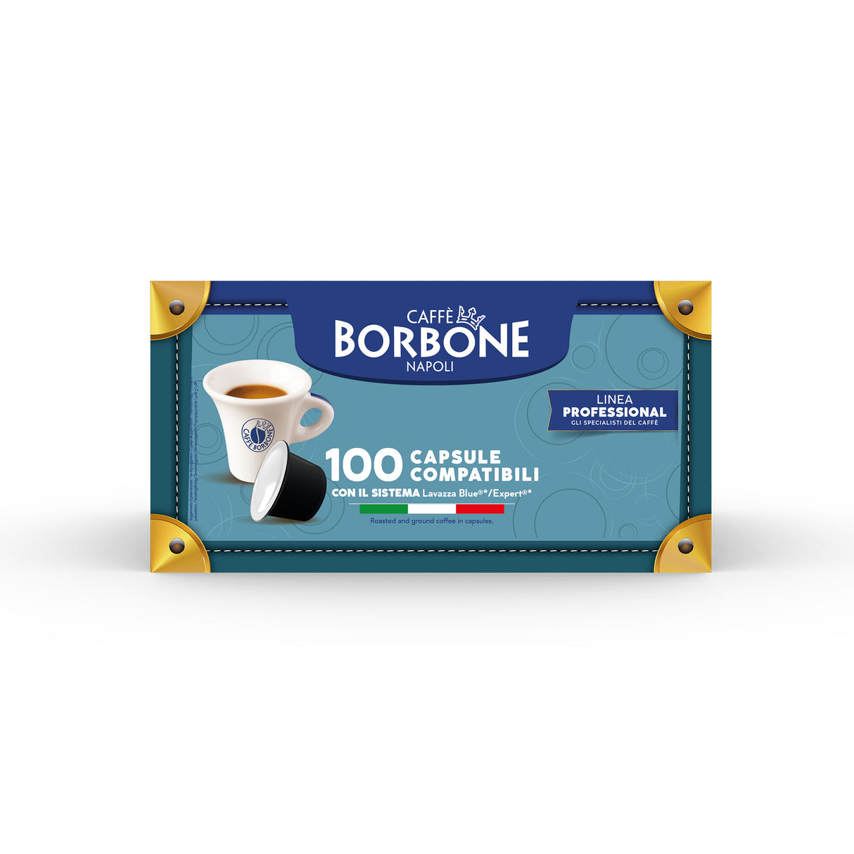 Caffè Borbone Miscela Oro – 100 Capsule Compatibili Lavazza Blue e In Black