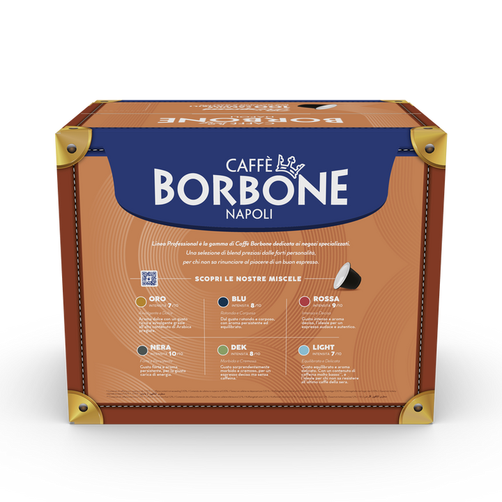 100 Capsule Borbone Respresso Rossa compatibili con Nespresso