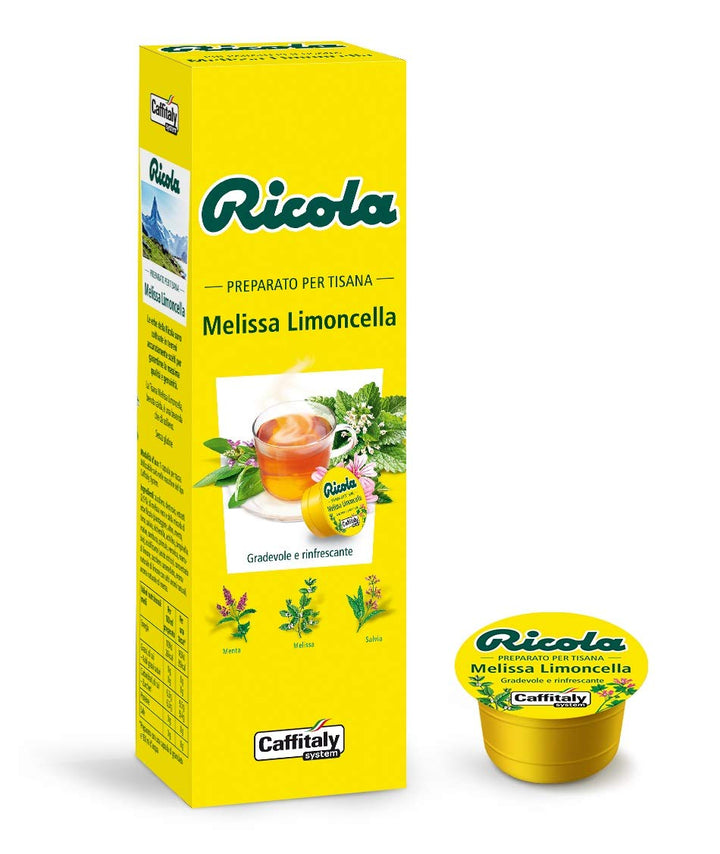 10 Capsule Ricola Tisana alla Melissa Limoncella – Compatibili Caffitaly System