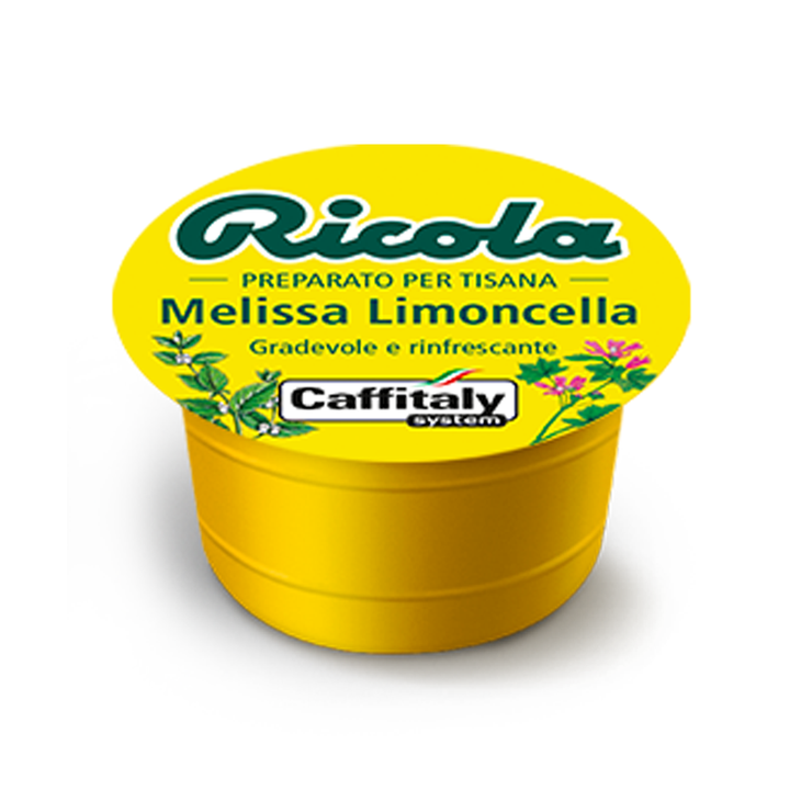 10 Capsule Ricola Tisana alla Melissa Limoncella – Compatibili Caffitaly System