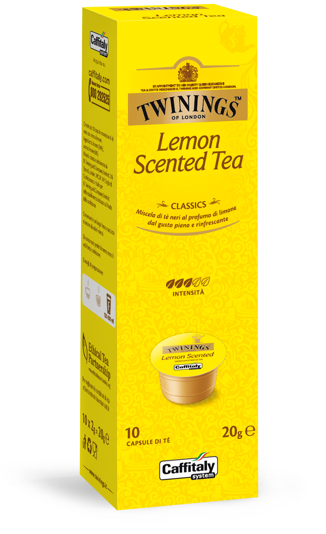 10 Lemon Scented Tea Twinings – Capsule Caffitaly