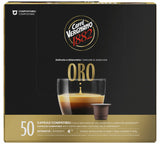 Caffè Vergnano Oro - 50 Capsule Compatibili Nespresso
