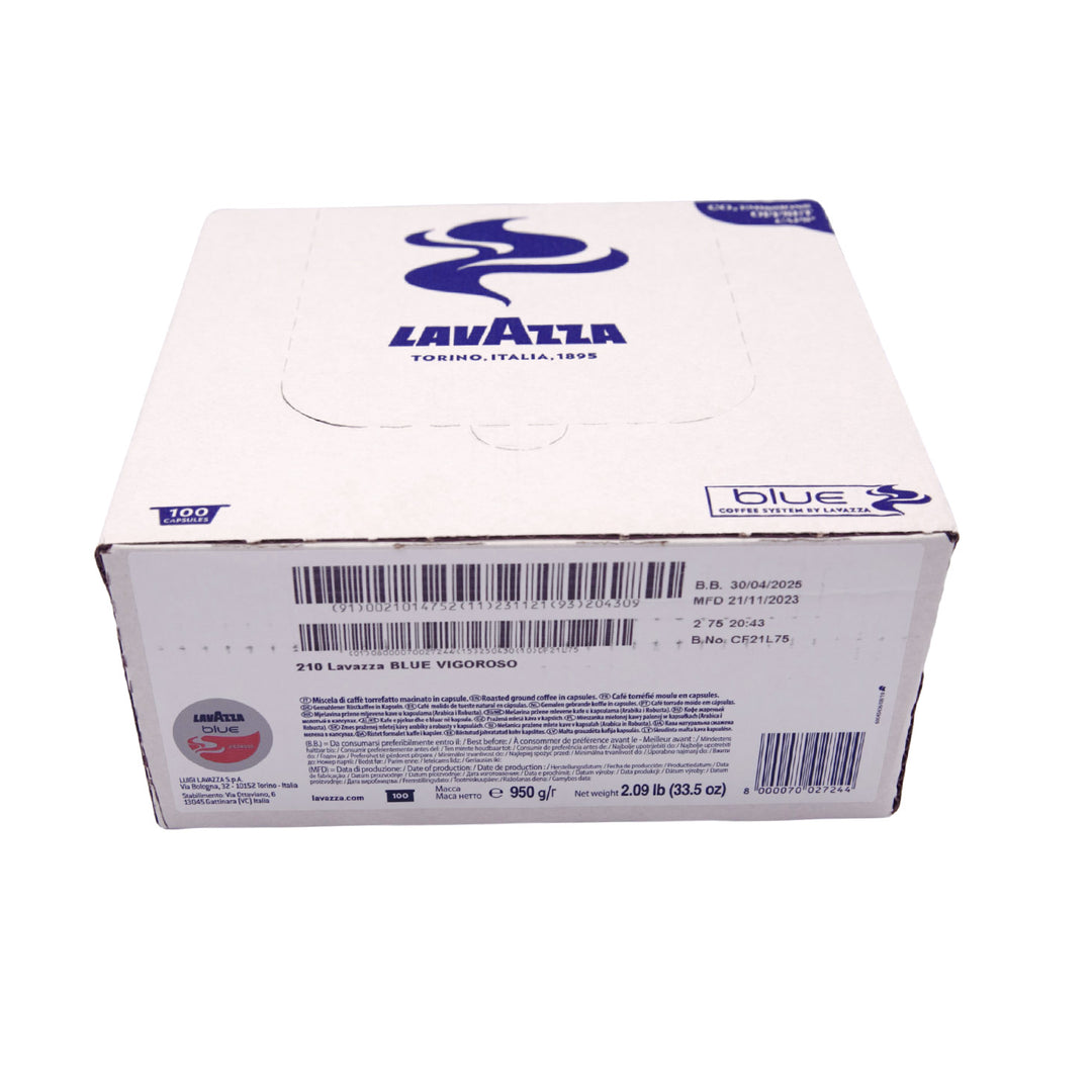 100 Capsule Lavazza Blue Caffè Espresso Vigoroso