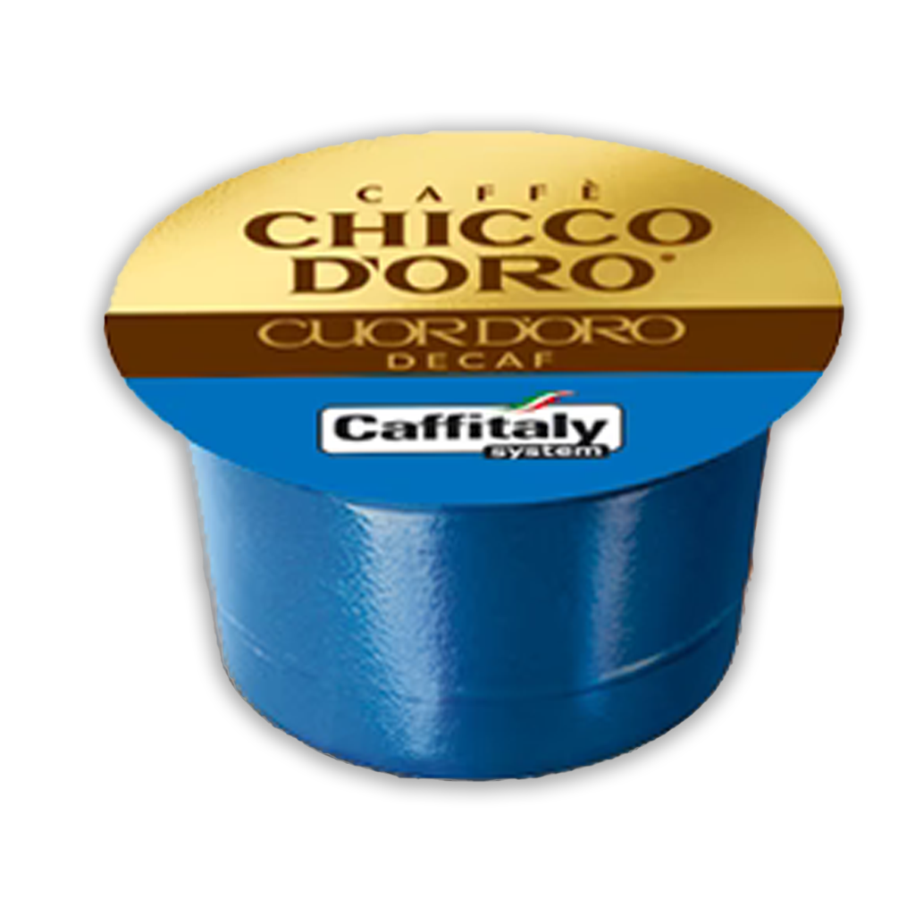 10 Capsule Caffitaly System Caffè Chicco d'Oro - CUOR D'ORO Decaffeinato