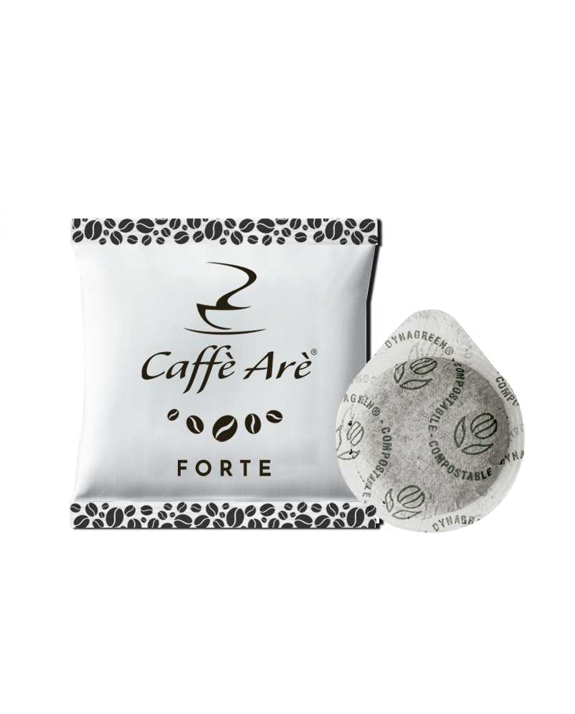 100 Capsule Caffè ARÈ filtro carta ESE 44 mm FORTE